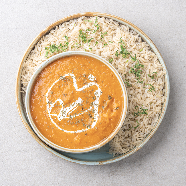 MOM's Butter Chicken With Zeera Rice